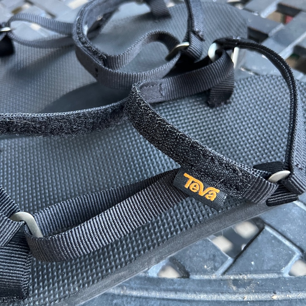 Black TEVA Sandals